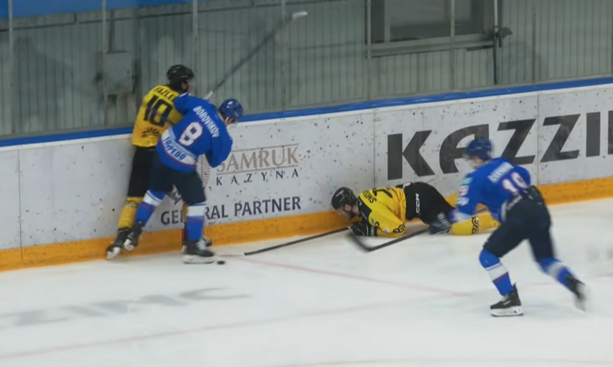 Видеообзор матча плей-офф чемпионата Казахстана «Торпедо» — «Сарыарка» 1:2 ОТ