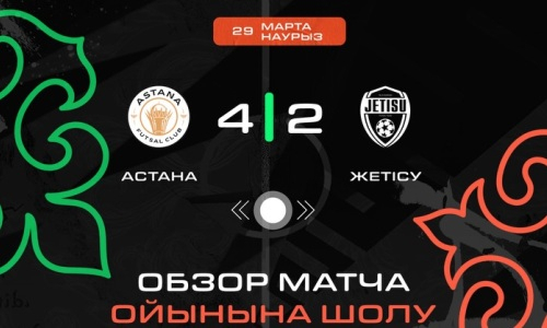 Видеообзор матча с двумя камбэками в чемпионате Казахстана
