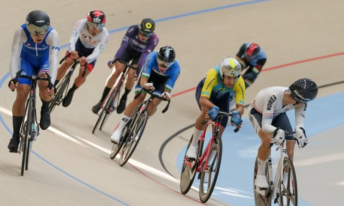 Казахстан завоевал медаль чемпионата Азии по велоспорту на треке