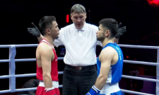 Махмуд Сабырхан победил узбекистанца в бою за медаль ЧА-2026 по боксу