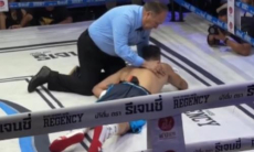 «Отправил спать». Чемпион WBA из Казахстана оформил один из лучших нокаутов года. Видео