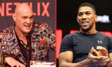 Тайсон Фьюри обратился к Энтони Джошуа