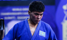 Казахстанский дзюдоист победил кыргызстанца в поединке за «бронзу» ЧА-2026