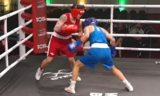 Видео победного боя Назым Кызайбай на старте Кубка мира