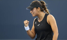 Боусас Манейро победила 6:1, 6:1 на турнире в Мадриде с участием Елены Рыбакиной