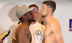 Боксёр из Казахстана Павлов прошёл взвешивание перед боем в США