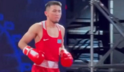 Видео победы Махмуда Сабырхана над узбекистанцем в бою за медаль ЧА-2026