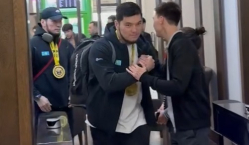 В Казахстане встретили сборную по боксу после победы на ЧА-2026