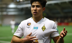 Дастана Сатпаева признали одним из лучших нападающих в истории Казахстана