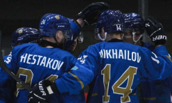 Казахстан обыграл Словению перед чемпионатом мира по хоккею