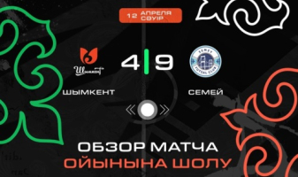 Видеообзор победы «Семея» с 13-ю голами и тремя дублями в чемпионате Казахстана