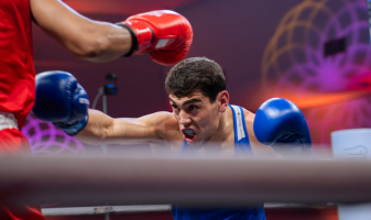 Прямая трансляция восьми боёв Казахстана за медали Кубка мира по боксу