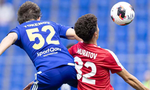 Четырьмя голами и незабитым пенальти завершился матч Первой лиги Казахстана