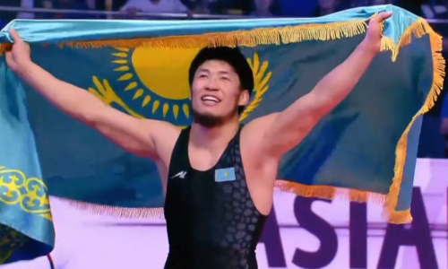 Видео яркой победы Алматбека Аманбека в финале чемпионата Азии