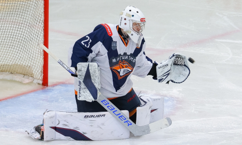 Сейв вратаря сборной Казахстана попал в топ лучших спасений в плей-офф ВХЛ