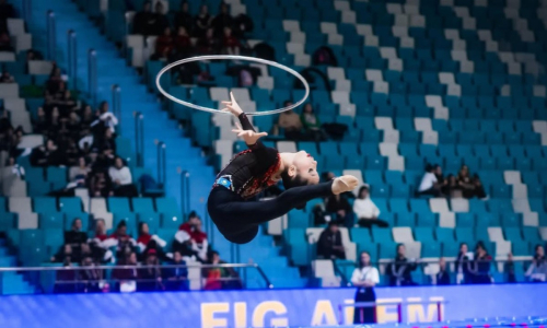 Казахстан огласил состав на этап Кубка мира по художественной гимнастике в Ташкенте