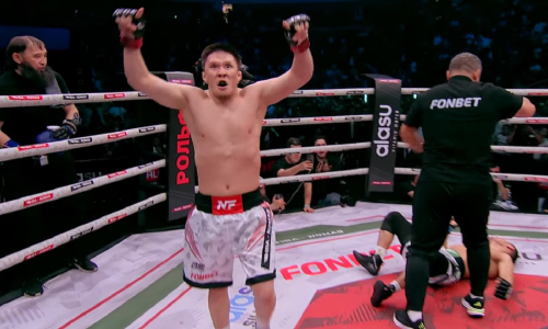 Видео тяжелого нокаута Жалгаса Жумагулова