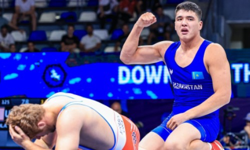 Казахстанец стал призером чемпионата Азии по вольной борьбе в Бишкеке