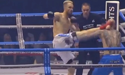 Федор Кудряшов проиграл нокаутом Дмитрию Гусакову. Видео