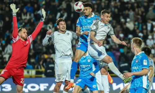 Фоторепортаж с матча Премьер-Лиги «Ордабасы» — «Окжетпес» 2:1