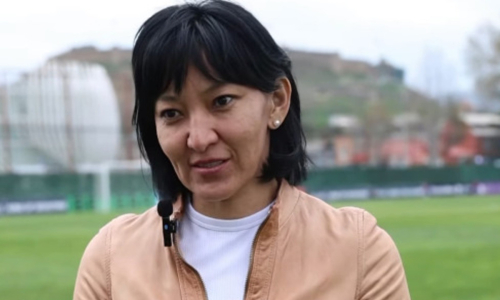 Бегаим Киргизбаева назвала исторической победу над Беларусью в отборе ЧМ-2027 по футболу