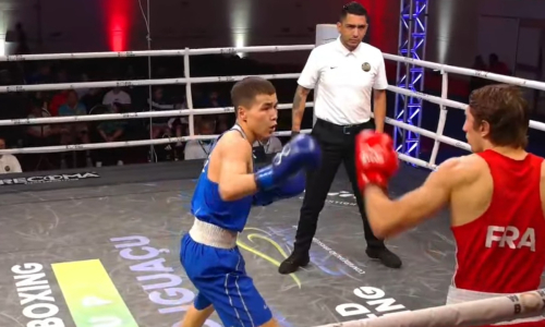 Базарбайулы не смог выйти в четвертьфинал Кубка мира по боксу