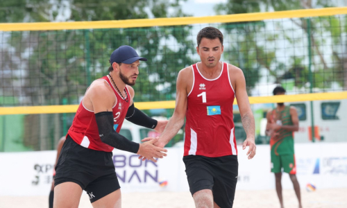 Волейболисты Богату и Гурин выиграли все матчи в группе на пляжной Азиаде-2026