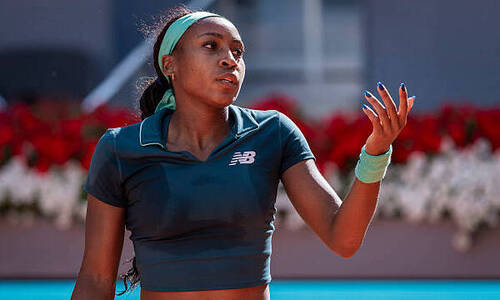 Третья ракетка мира Гауфф вылетала в 1/8 финала на турнире в Мадриде