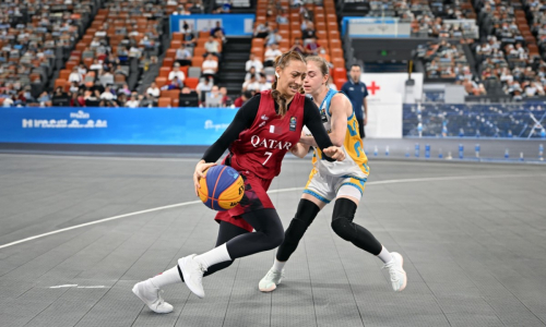 Казахстанские баскетболистки проиграли в четвертьфинале Азиатских пляжных игр