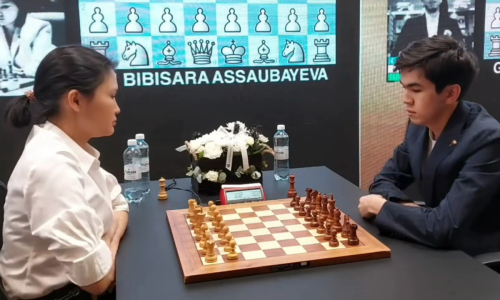 Бибисара Асаубаева проиграла Жавохиру Синдарову в блице. Видео