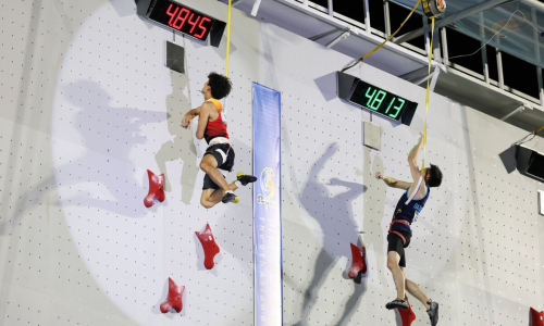 Братья Хайбуллины из Казахстана стали призерами пляжной Азиады-2026 по спортивному скалолазанию 