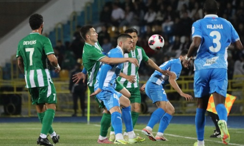 Фоторепортаж с матча Премьер-Лиги «Ордабасы» — «Атырау» 1:1