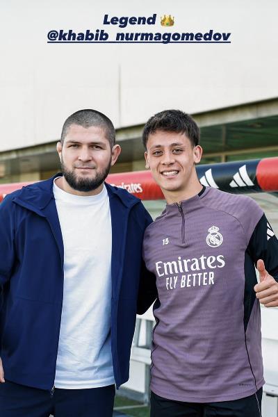 Звезда «Реала» одним словом описал Хабиба Нурмагомедова