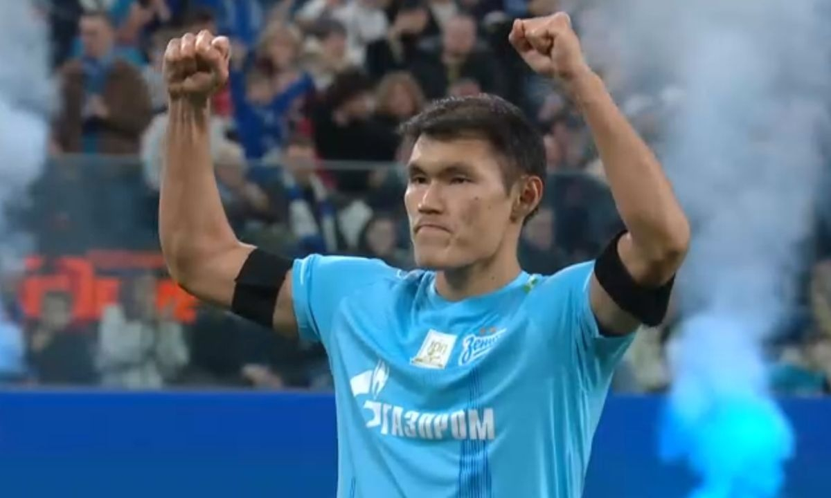 Видео забитого пенальти Нуралы Алипа в матче с московским «Спартаком»