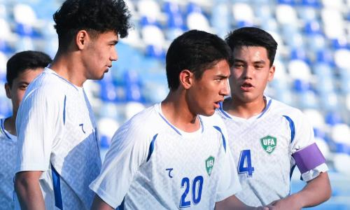 Юношеская сборная Узбекистана победила со счётом 3:0