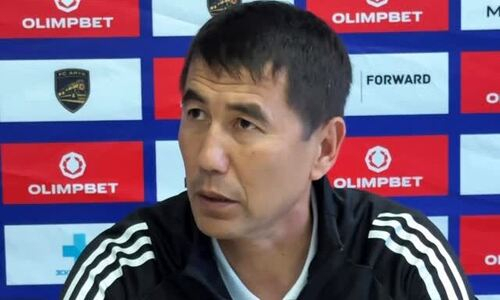 Наставник «Арыса» признал психологическое давление в матче с «Актобе»