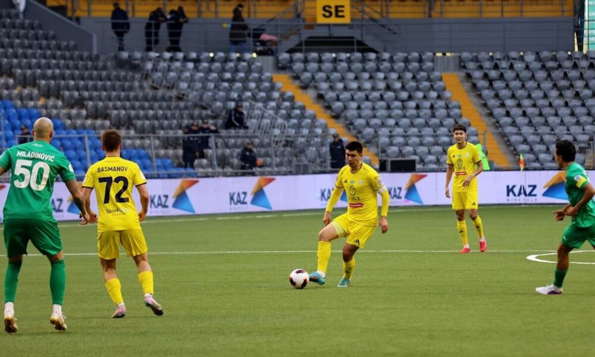 Видеообзор матча Премьер-Лиги «Елимай» — «Астана» 2:2