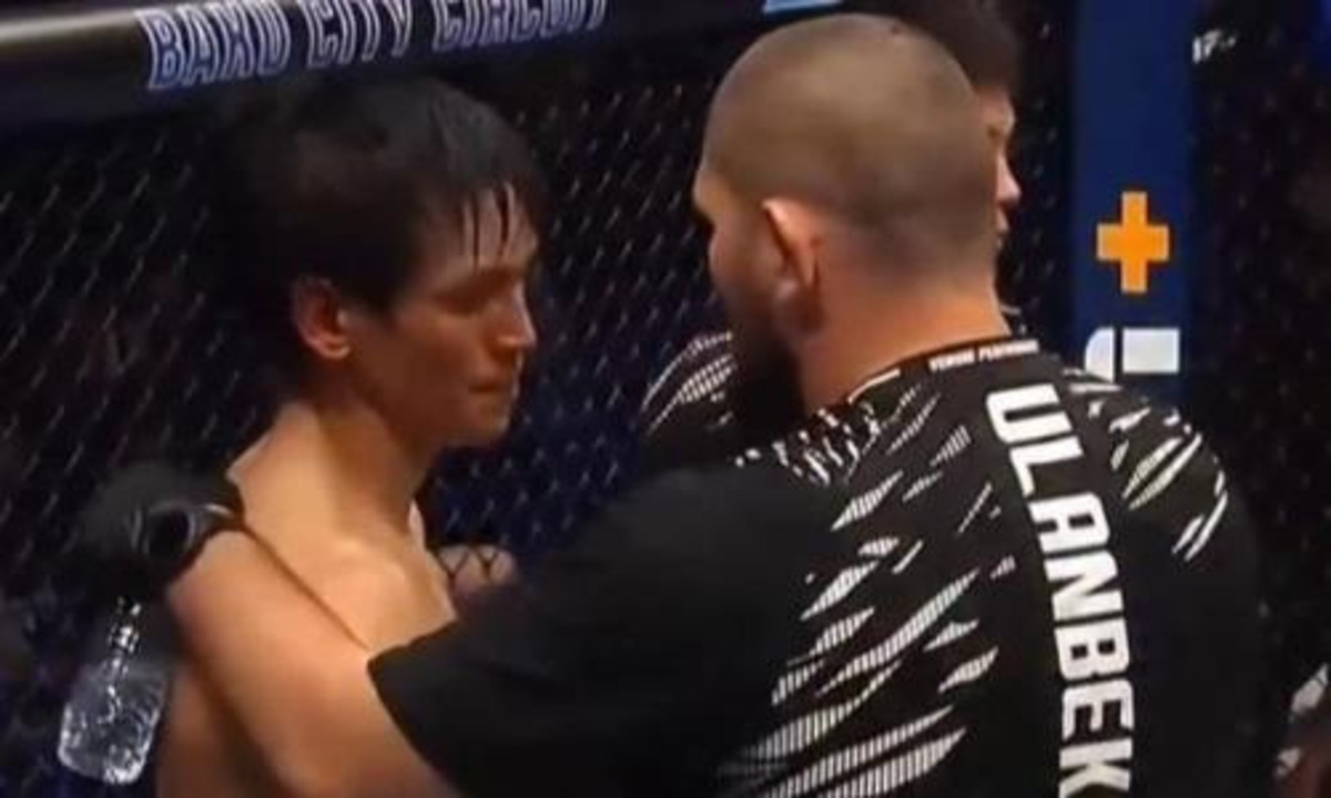 Азат Максум раскрыл, что сказал Хабиб после боя с Тагиром Уланбековым