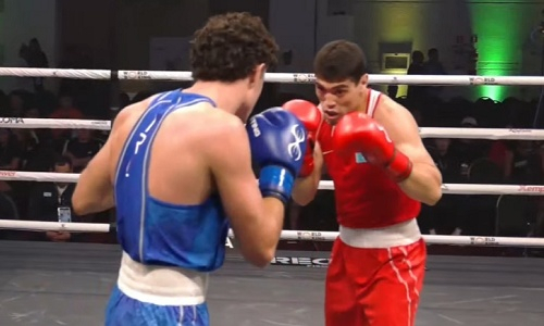 Казахстанец Токтасынов дважды побывал в нокдауне и выиграл на Кубке мира по боксу