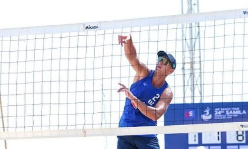 Казахстанские волейболисты с побед стартовали на Азиатских пляжных играх-2026