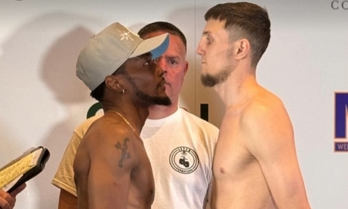 Боксёр из Казахстана Павлов прошёл взвешивание перед боем в США