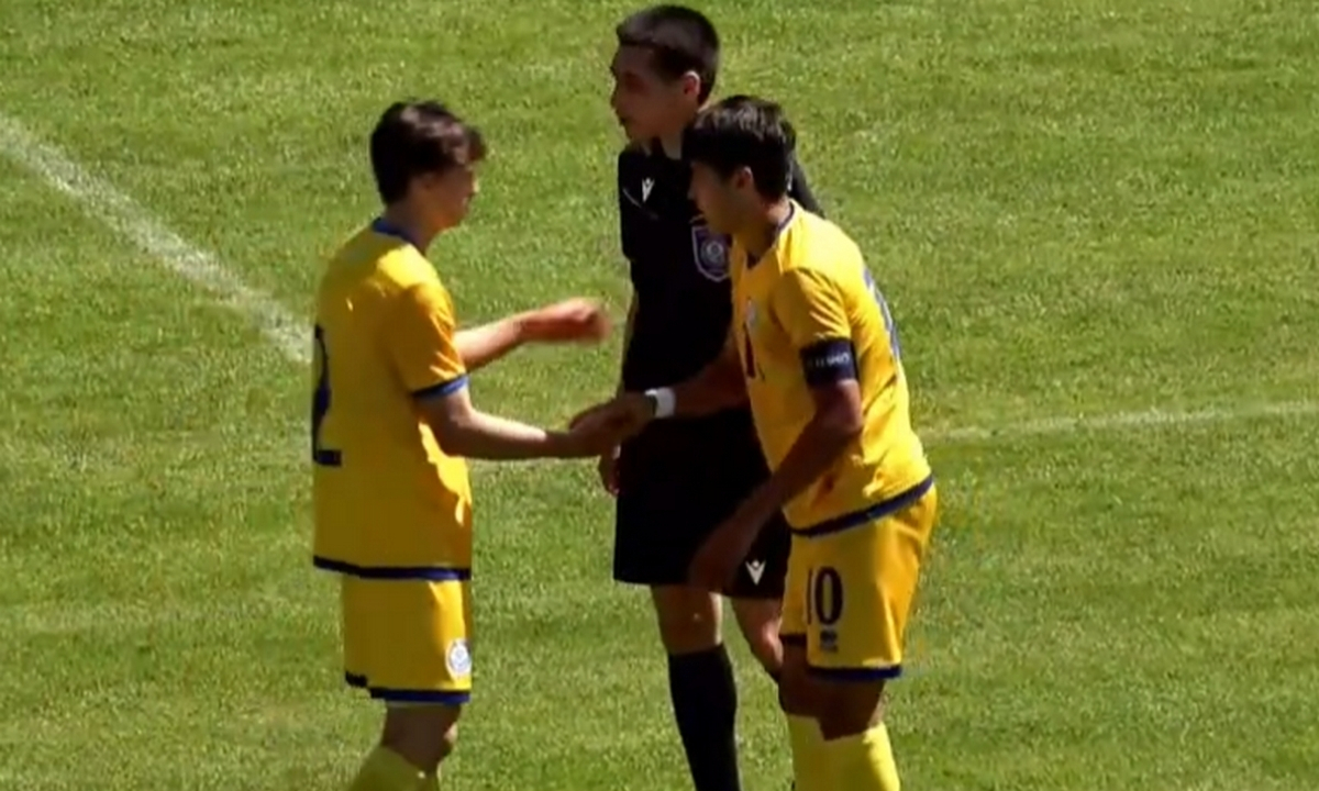 Юношеская сборная Казахстана с крупной победы стартовала на Кубке развития