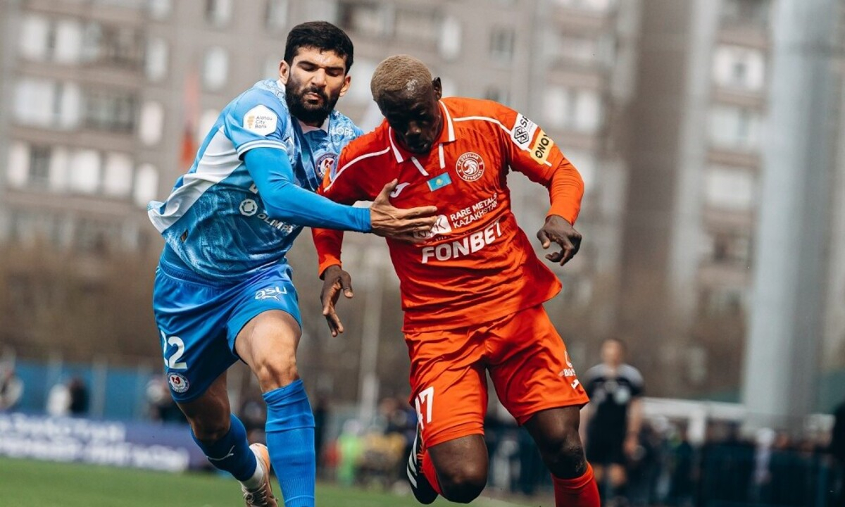 Видеообзор матча Премьер-Лиги «Кызылжар» — «Ордабасы» 1:2