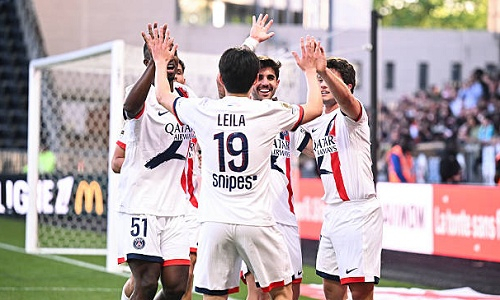 «ПСЖ» победил вдесятером со счетом 3:0