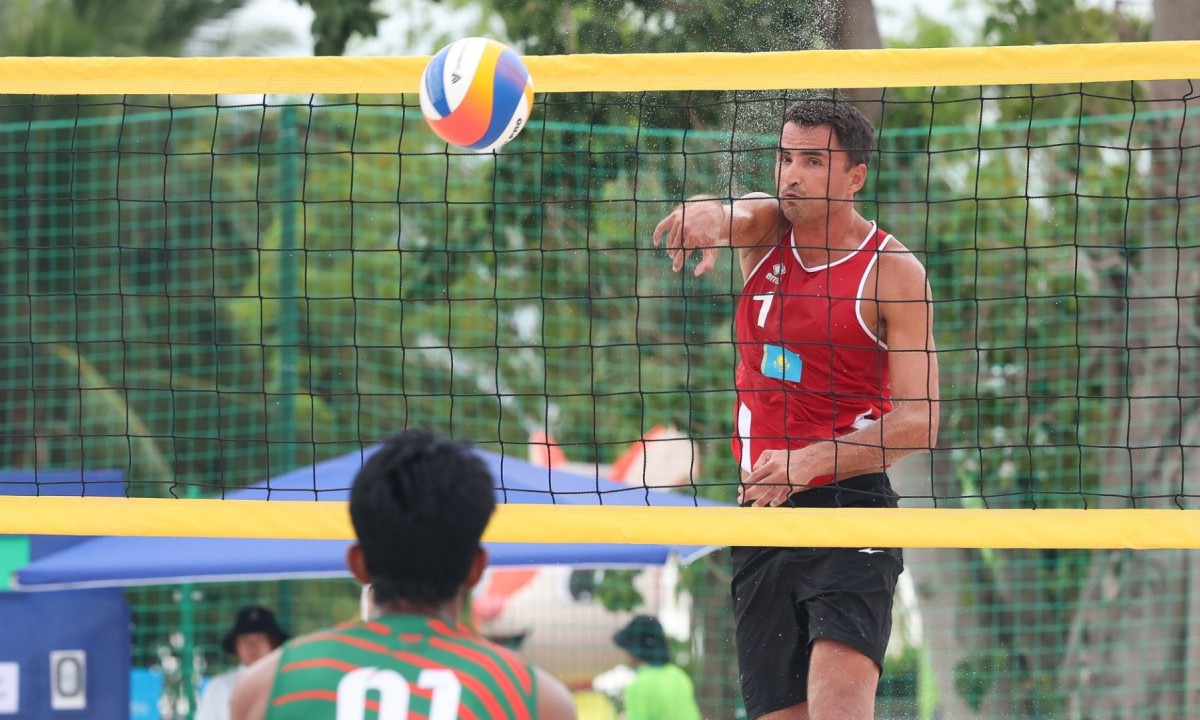 Сборная Казахстана по пляжному волейболу завершила выступление на Азиаде