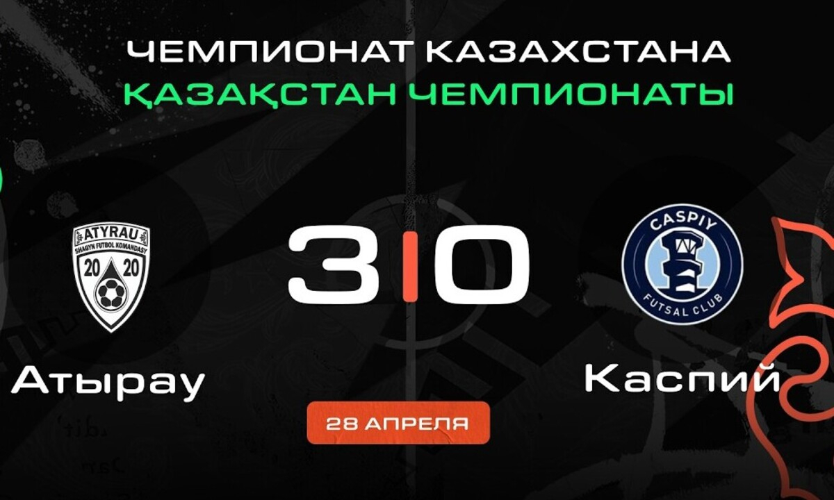 Видеообзор матча чемпионата Казахстана «Атырау» — «Каспий» 3:0
