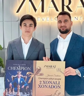 Синдаров получил квартиру за победу на Турнире претендентов