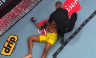 Боец UFC Тафа победил нокаутом в первом раунде. Видео