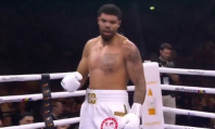 Супертяж Одиасе нокаутировал соперника в бою за титул от IBF. Видео