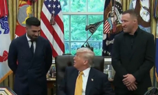 Илия Топурия пошутил над Дональдом Трампом перед турниром UFC в Белом доме